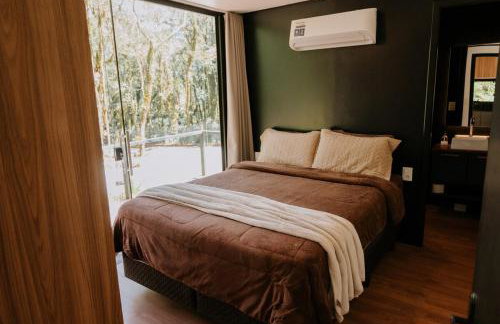 Chalé para 4 pessoas, 2km do Centro, Pet Friendly, Wi-fi 1GB, Lareira e Ar condicionado - Foto 26