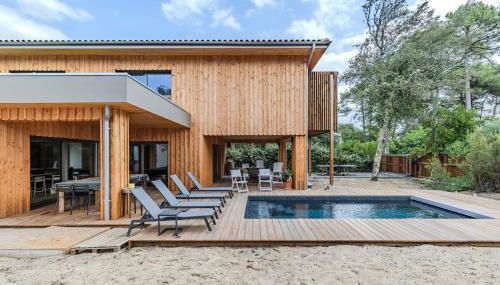 Villa 10 pers à Carreyre, piscine chauffée, clim - Foto 3