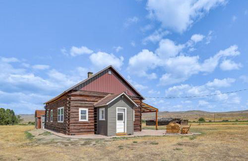Mountain-View Log Cabin in Wyoming Wilderness - Foto 2