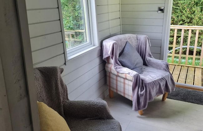 Glamping Hut - Sleeps 2, hot tub & Parking - Foto 10