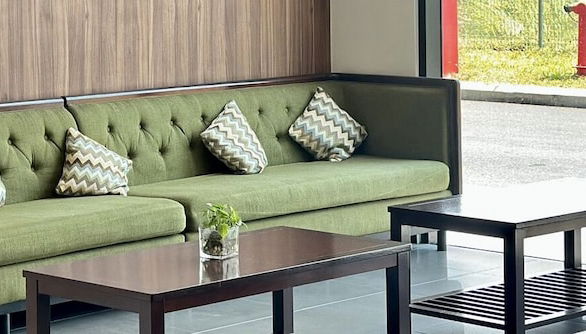 Sala de estar do lobby