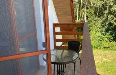 Caloroczny domek letniskowy ze stawem - Foto 43