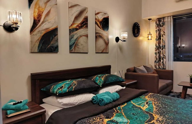 Air Residences-Modern studio w/ City skyline view - Foto 12