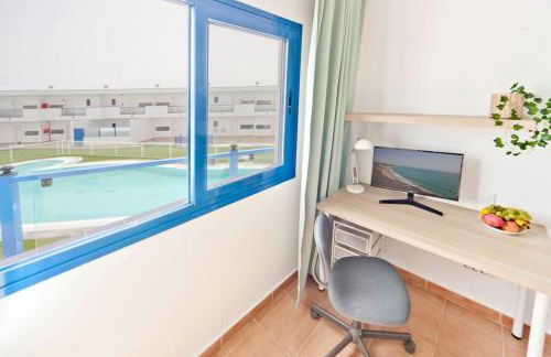 Widok na basen, Home-Office, Wi-Fi Gratis - Photo 15