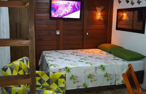 Chalés Praia do Rosa piscina compartilhada - Foto 53