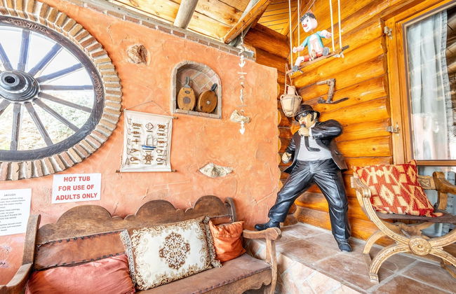 Luxurious Private Cabin Pool Hottub & Fireplace - Foto 26