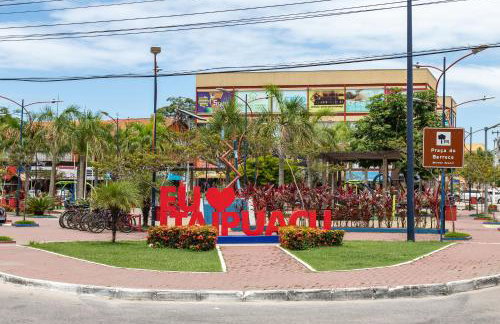 Studio completo com ar, garagem e varanda espaçosa - Ideal para 3 pessoas - Foto 7