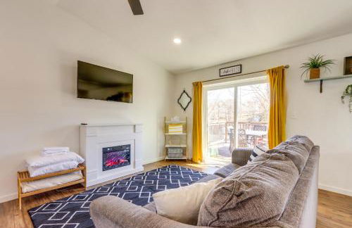 Deck and Boat Dock Lakefront Cabin in Eucha! - Photo 2