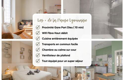La Pause Lyonnaise - T2 proche gare - Photo 3