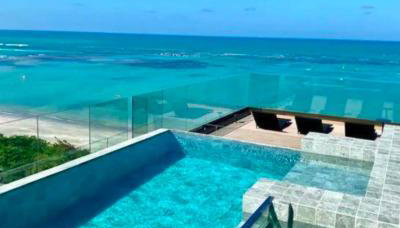 Studio Beira mar - Vista mar - Alto Padrão - New Time - Foto 2, sunbed