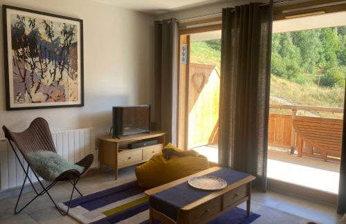 Appartement 4 personnes Bee on skis à Oz en Oisans - Foto 4