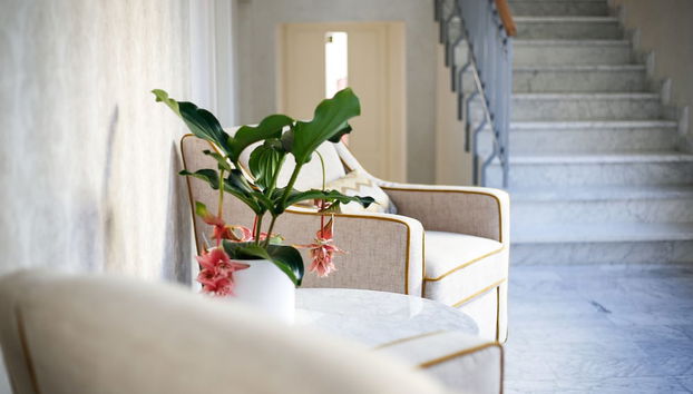 Sala de estar do lobby