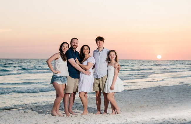 Sesión privada de fotos de vacaciones profesionales en Seabrook Island - Foto 14