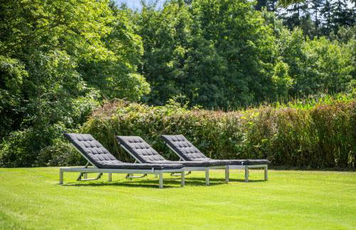 GUT KLETKAMP "Finkenhaus" - Idyllisch freistehendes Landhaus mit 3 Schlafzimmern und fantastischem Ausblick I 8 Personen I Offener Kamin I Garten I Wintergarten I Große Terrasse I Ruhig am Waldrand I Parkplätze I WLAN - Foto 22