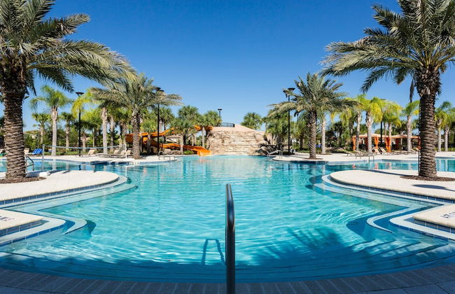 Solterra Resort Davenport FL Clubhouse Area - 7 Bedroom 6 Bath Home with Private Pool Spa - Lazy River 20 min from Disney - Foto 48