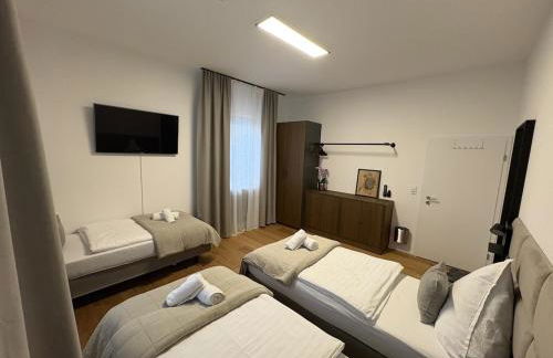 Große City Wohnung Rosenheim 4 Zimmer, 7 Betten - Foto 10