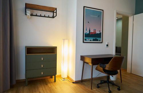 COZEE - Design-Wohnung mit Parkplatz zwischen München und Flughafen MUC - Foto 33