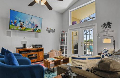 Wheelchair accessible Lakeview 4BR house with pool spa themed rooms game room - Foto 13