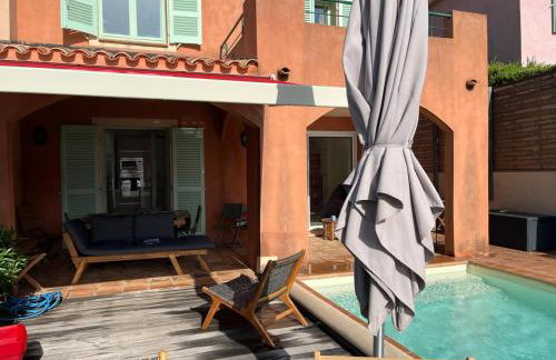 Villa avec piscine privative et vue imprenable sur le golf de Saint-Florent à 300 m de la plage - Foto 11