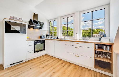 Neu! Auszeit an der "Grenzschleuse" - Stilvolle und geräumige FeWo - perfekt für Radfahrer und Familien - Foto 3