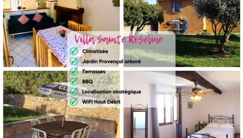 Villa Sainte Roseline -AC, Provençal Garden and BBQ - Foto 2