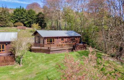 Silver Birch Lodge With Hot Tub Near Cupar, Fife - Foto 33