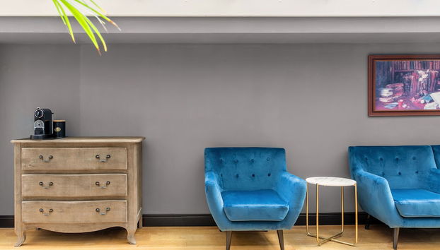 Sala de estar do lobby