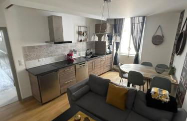 Liberté et Confort, appartement entier, moderne avec 2 chambres et cuisine équipée au coeur de Semur - Foto 37