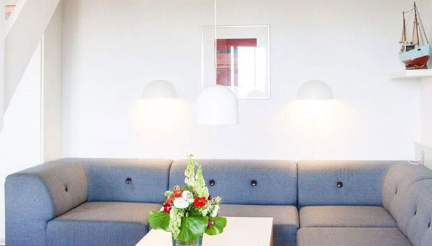 5 Person Holiday Home on a Holiday Park in Gudhjem - Foto 4, Zona de estar