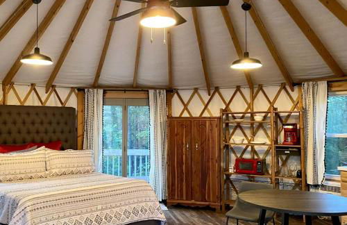 Mill Spring Glamping Yurt near Asheville, North Carolina - Foto 4