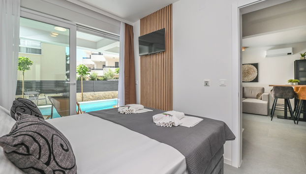 Smash A - Apartments with private pool - Foto 5, Habitación