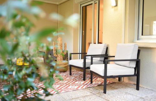 T2 Calme absolu - Coeur Toulouse - Saint Cyprien - climatisation - Terrasse arborée - Foto 2