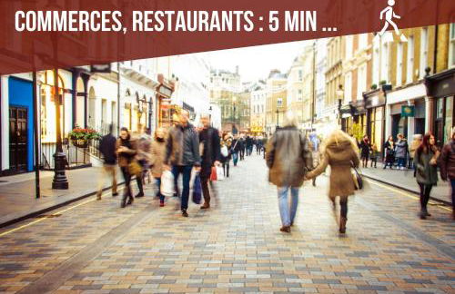 La Rose Urban avec Parking privé et Gare à 2 min - Foto 26