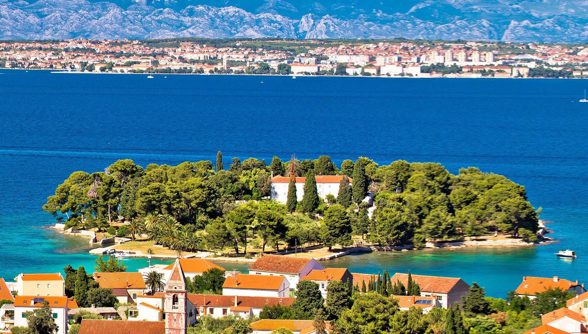 Excursão à ilha de Ugljan de veleiro