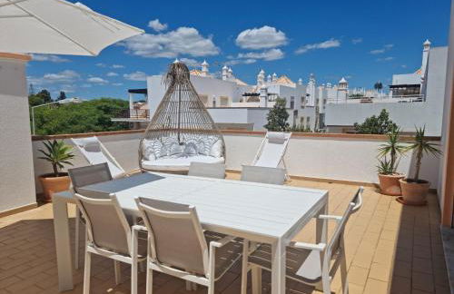 Cabanas de Tavira Gomeira, 2 bedroom, 3 terraced Penthouse with Seaview, 300m from the Sea - Foto 7