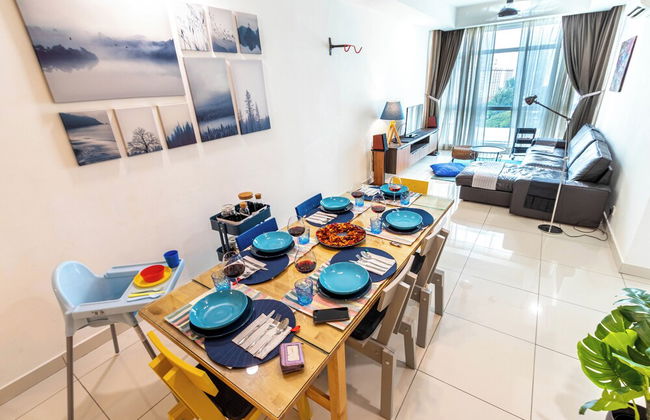 Sleeps 6 Near Bukit Jalil Fiber Long Short Stay - Foto 22