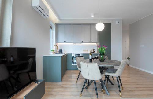 River View - widok na wodę, parking w hali, winda, 3pok i 5 łóżek, klima, Netflix i Max, centrum - Foto 24