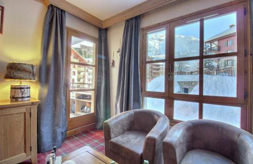 Appartement T3 ARC 1950 skis aux pieds Sauna, Hammam, Jacuzzi - Foto 6
