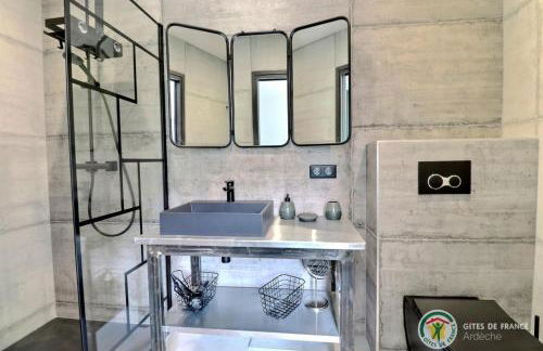 Villa la crozette 4 étoiles, climatisée avec grande piscine - Foto 11