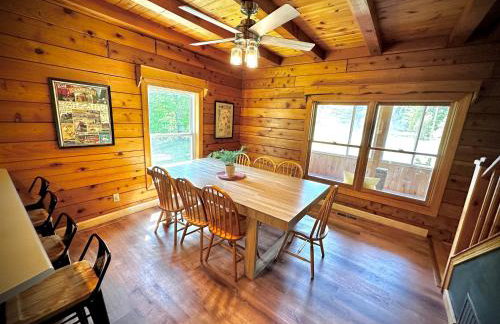 HGTV Log Cabin near Lake Willoughby, Burke, Jaypeak ang Kingdom Trails - Foto 9