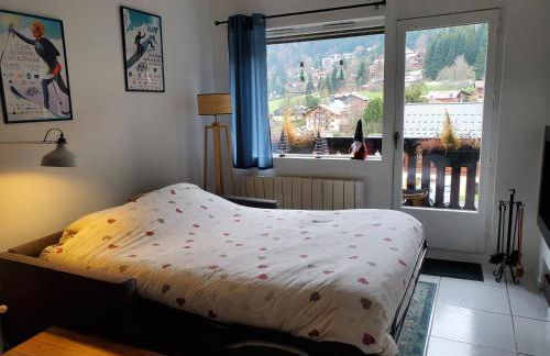 Studio avec petit balcon et cheminée - Grand Massif - Foto 5