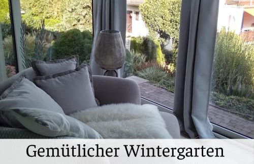 Ferienhaus Waldblick Heimbuchenthal - mit Kamin, Wintergarten und Terrasse - Foto 15
