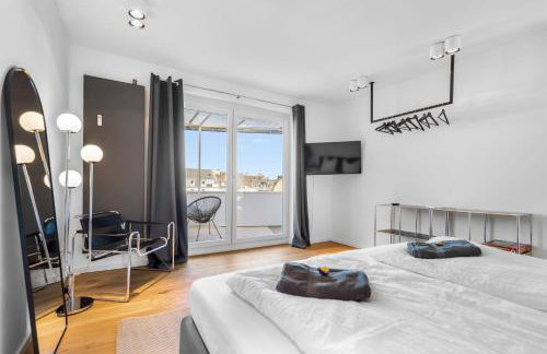 Exclusive penthouse - loft with private parking overlooking cologne cathedral - Foto 16