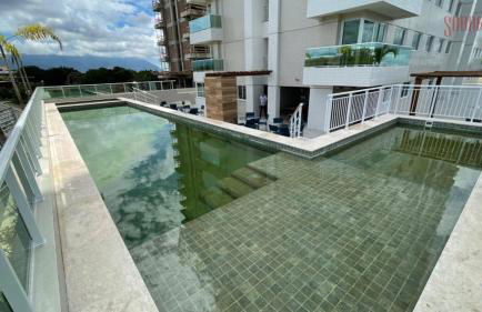 Ap próx ao shopping com garagem, piscina e ar - Foto 34