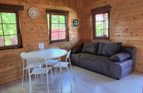 Domki Forest sauna jacuzzi balia Darłowo Darłówko Rusko - Foto 5