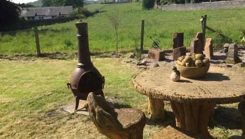 Vollie House with Hot Tub, Sauna & Log Burner - Foto 3, Garden view