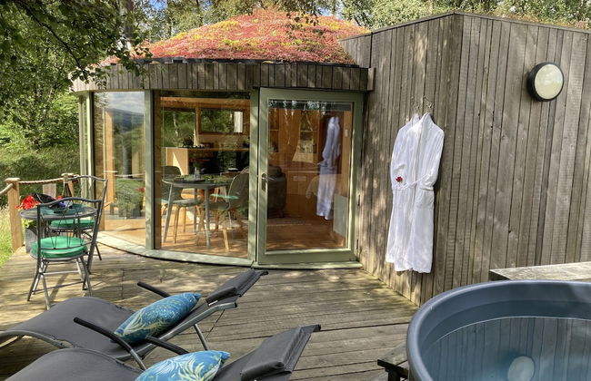 Luxury and Peaceful 1-bed Roundhouse With Hot Tub - Foto 25