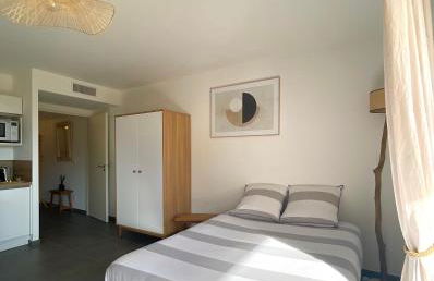 Luxueux Studio Neuf - Frontière Monaco - Piscine - Parking privé - Foto 25