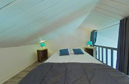 Studio Mezzanine Lumineux avec Wifi, Idéalement Situé, 4 Couchages, à 250m de la Plage et du Port - FR-1-224B-99 - Foto 15