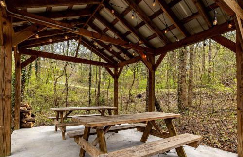 Smokies Cabin with Hot Tub and Arcade Games - Photo 11